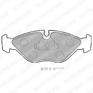 OEM BRAKE PAD AXLE SET LP786