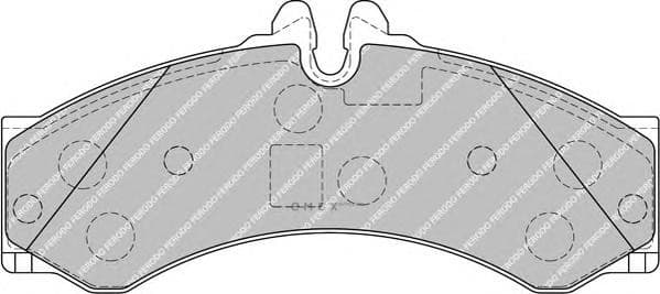 OEM PAD KIT, DISC BRAKE FVR1879