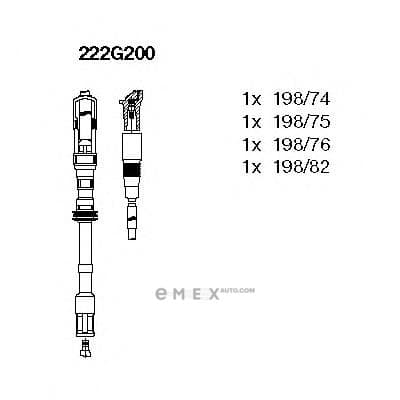 OEM WIRES FOR SPARK PLUGS 222G200