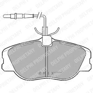 OEM BRAKE PAD AXLE SET LP909