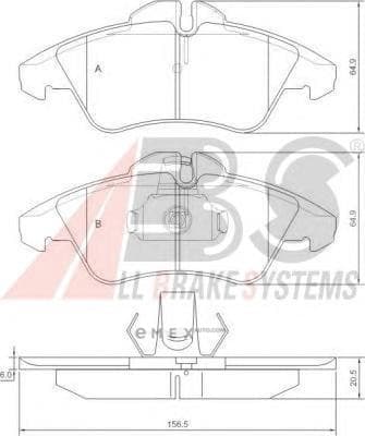 OEM Brake Pads/ABS 36901