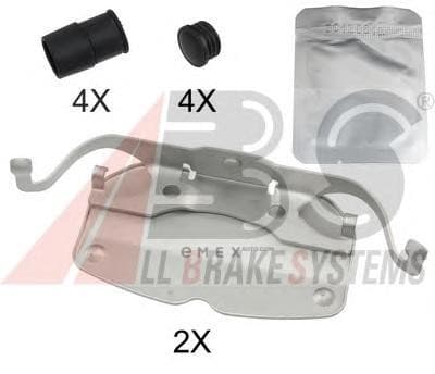 OEM PAD KIT, DISC BRAKE 1792Q