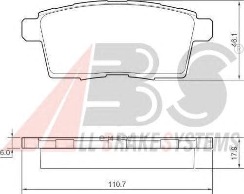 OEM Brake Pads/ABS 37644