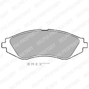 OEM BRAKE PAD AXLE SET LP1779