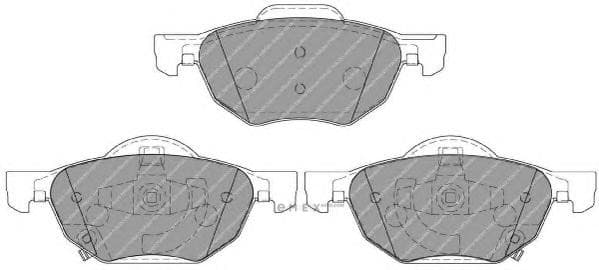 OEM PAD KIT, DISC BRAKE FDB1704