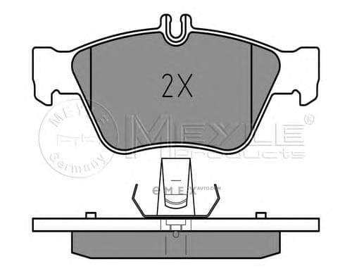 OEM DISC BRAKE PAD SET 0252166419