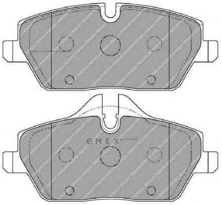 OEM PAD KIT, DISC BRAKE FDB1747