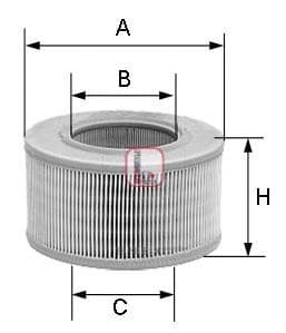 OEM FILTER ASSY, AIR ELEMENT S7239A