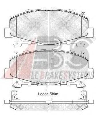 OEM PAD KIT, DISC BRAKE 37721