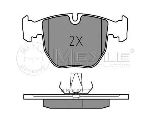 OEM PAD KIT, DISC BRAKE 0252148619