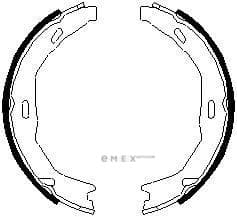 OEM BRAKE SHOE SET DB W204 FSB690