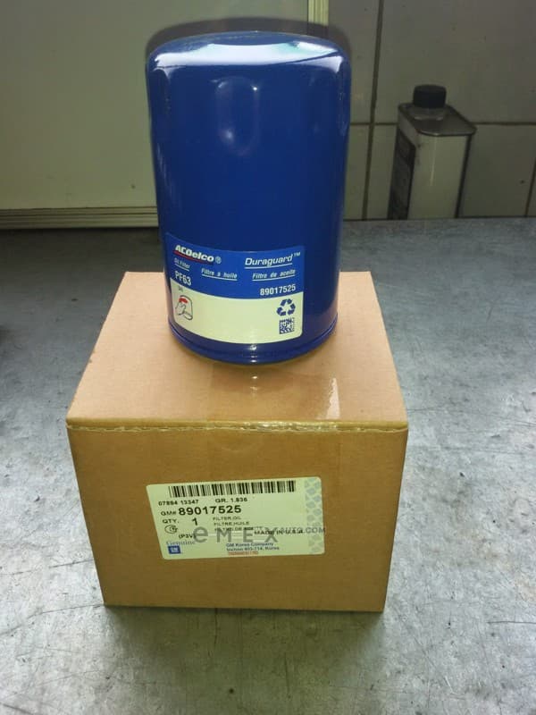 OEM OIL FILTER 89017525