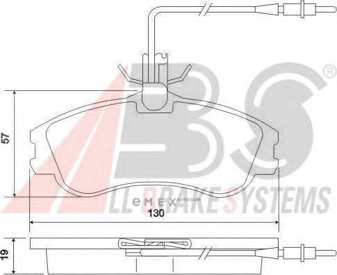 OEM Brake Pads/ABS 37016