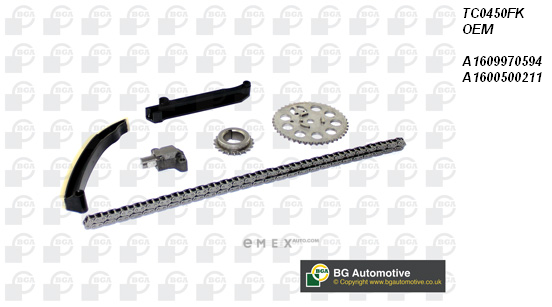 OEM REPAIR KIT, TIMING TC0450FK