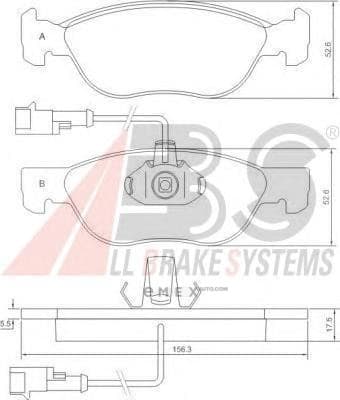 OEM Brake Pads/ABS 37013