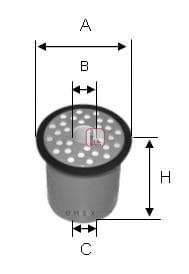 OEM FILTER ASSY, FUEL PUMP S0912NC