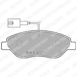 OEM BRAKE PAD AXLE SET LP1720