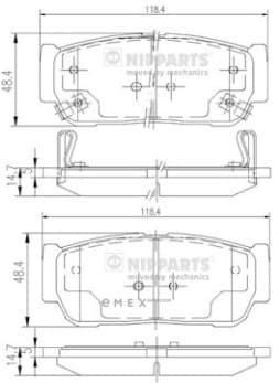 OEM N3610402