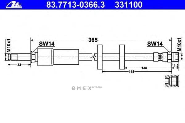 OEM 83771303663