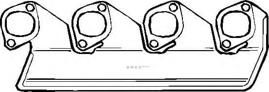 OEM GASKET, INLET MANIFOLD PARONITE 835102