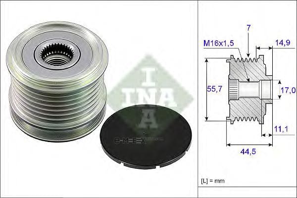 OEM PULLEY ROLLER ASSY 535004210