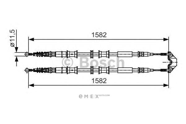 OEM Brake Cable 1987482138