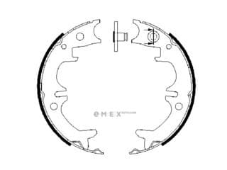 OEM BREMSBACKE 0986487680