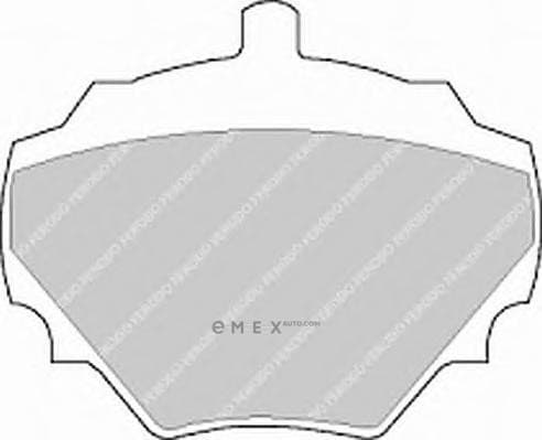 OEM PAD KIT, DISC BRAKE FDB844