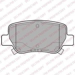 OEM BRAKE PAD AXLE SET LP2206