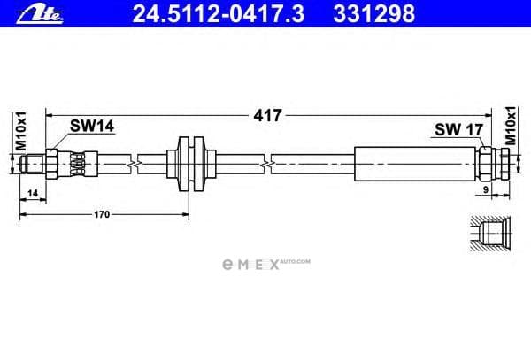 OEM 24511204173