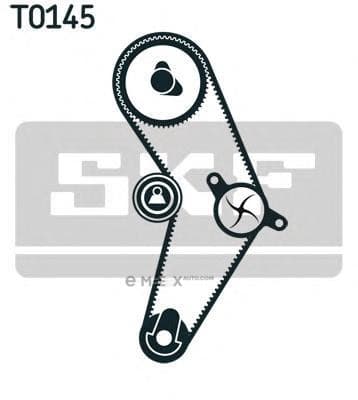 OEM BELT, TIMING WITH ROLLERS VKMA06009