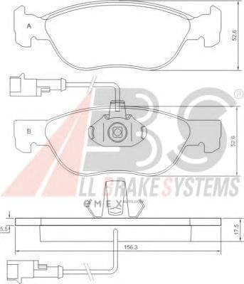 OEM Brake Pads/ABS 36893