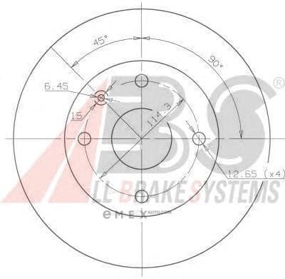 OEM Brake Discs/ABS 17414