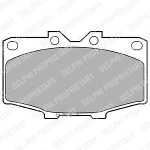 OEM BRAKE PAD AXLE SET LP448