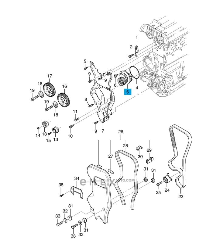 OEM PUMP,WAT 24409355