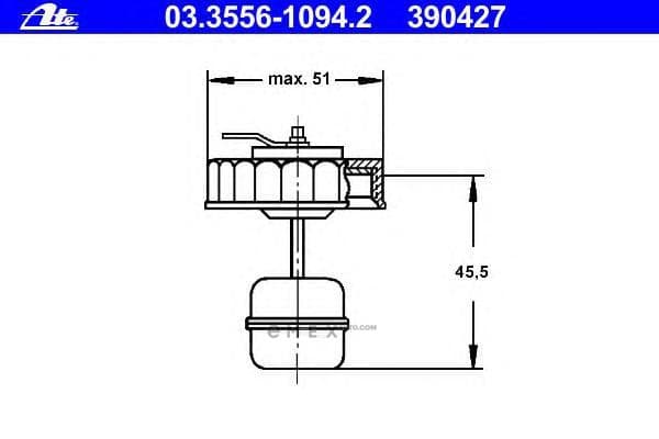 OEM RESERVOIR-CAP 03355610942