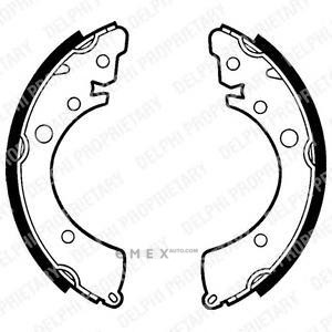 OEM BRAKE SHOE AXLE SET LS1417