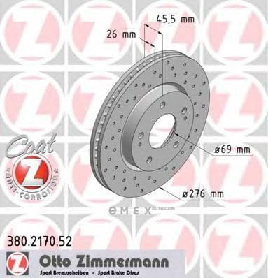 OEM BRAKE ROTOR 380217052