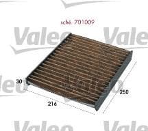 OEM FILTER ASSY, CABIN AIR 701009