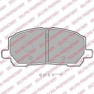 OEM BRAKE PAD AXLE SET LP1908