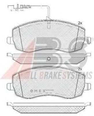 OEM Brake Pads/ABS 37734