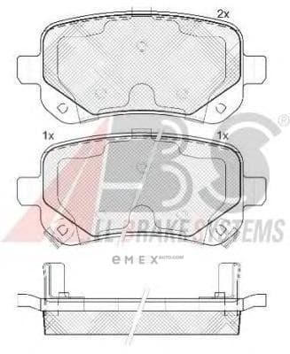 OEM Brake Pads/ABS 37733