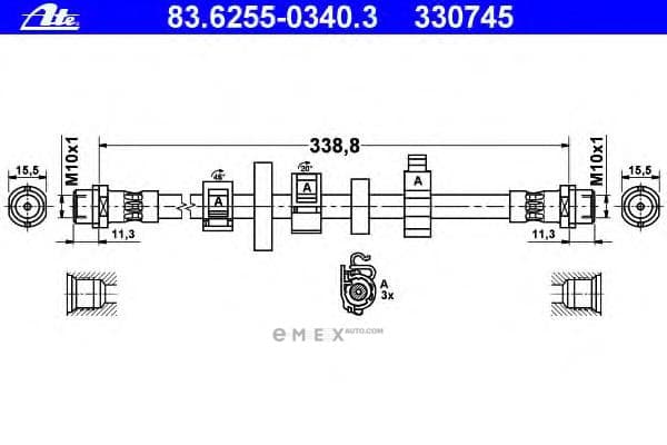 OEM 83625503403