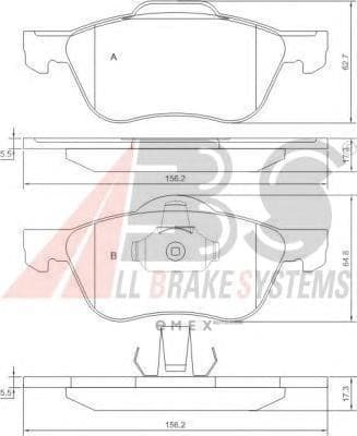 OEM Brake Pads/ABS 37210