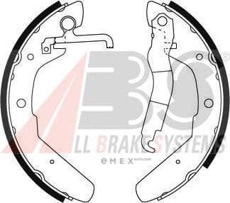 OEM Brake Shoes/ABS 8801