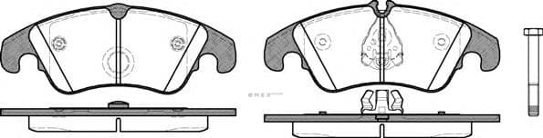 OEM Brake Pad Q5 130410