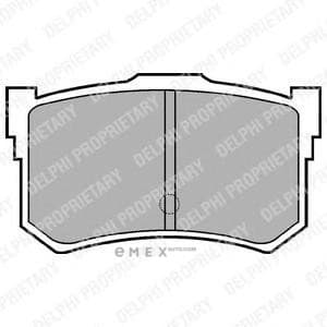 OEM BRAKE PAD AXLE SET LP678