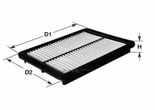 OEM ELEMENT.AIR CLEANER SH01133A0A