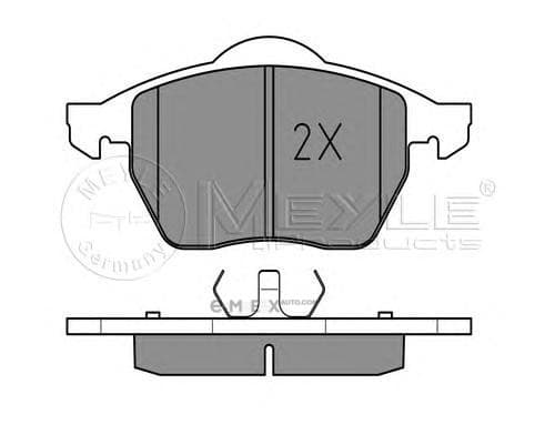 OEM DISC BRAKE PAD SET 0252191119