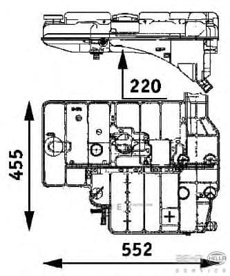 OEM RESERVOIR ASSY, COOLANT 8MA376705191